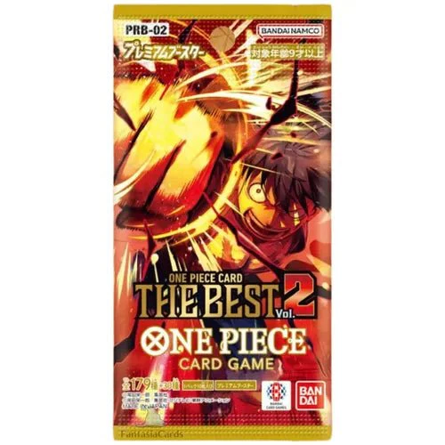 One Piece Card Game - Premium Booster: The Best Vol.2 PRB-02 The Best - Japanese
